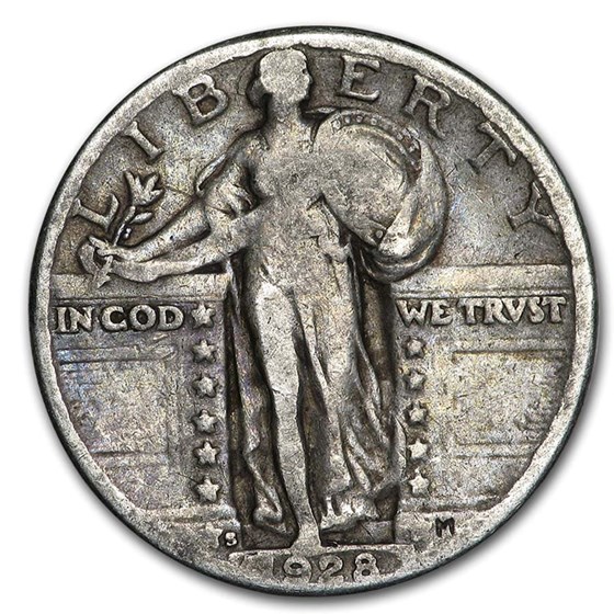 1928-S Standing Liberty Quarter Good/VG 1928-S Standing Liberty Quarter Good/VG
